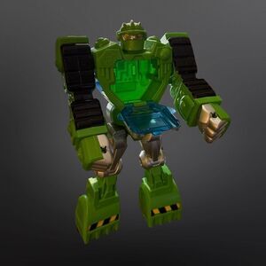 Transformers Playskool Heroes Rescue Bots Energize Boulder Construction Bot 11”